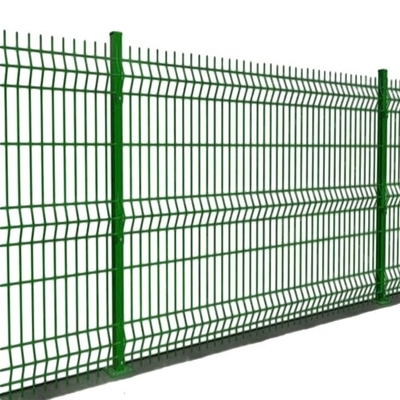 Zitplaat Caps PVC bedekt 3D gebogen gelast draad gaas hek voor Yard Direct Groen Metaal IJzer Tuin hekken Veiligheids hek