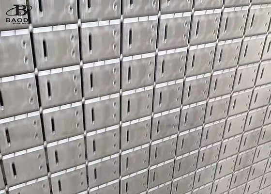 Pas het Patroonaluminium Geperforeerd Netwerk 25mm van het Verscheidenheidsgat Gat aan