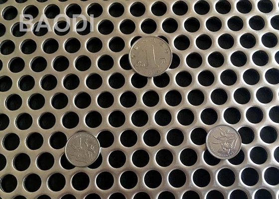 0.5mm 316L Geperforeerde Draad Mesh Round Screen Filter