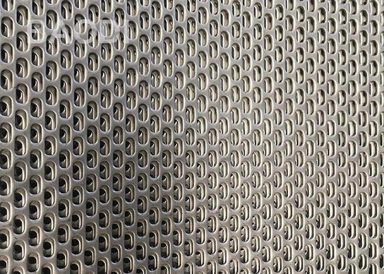 Het ingelaste Scherm 3.5mm van de Gatenbescherming Geperforeerd Aluminiumnetwerk