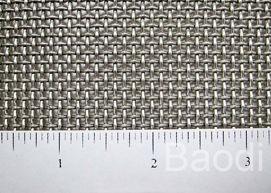 Aangepaste Geplooide het Trillende Schermdraad Mesh Electro Galvanized