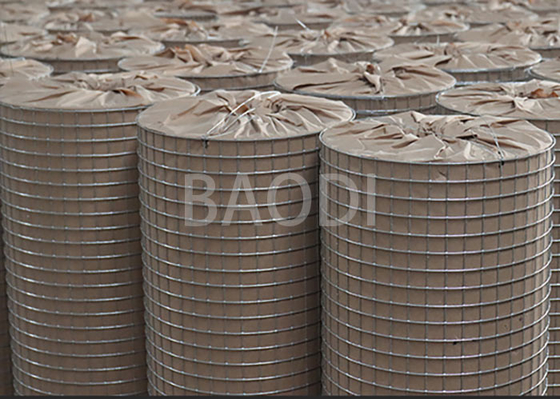 Bouw 16 Maatplastiek bedekte Las Mesh Steel Square Grid Galvanized met een laag