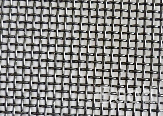 Stainlesss Antiroeststaal Geplooide Draad Mesh Galvanized Woven Square Grid