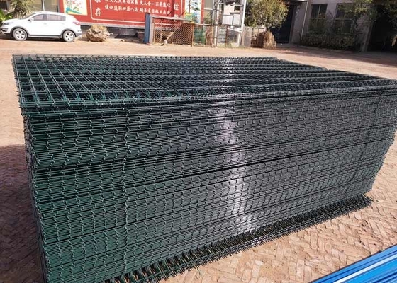 6ft het Ijzer Vierkant Gat van Mesh Fence Pvc Coating Welded van de Tuindraad