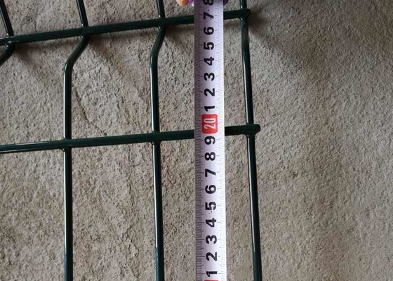 Rond Postdraadmesh garden fence pvc coated Gegalvaniseerd Ijzer